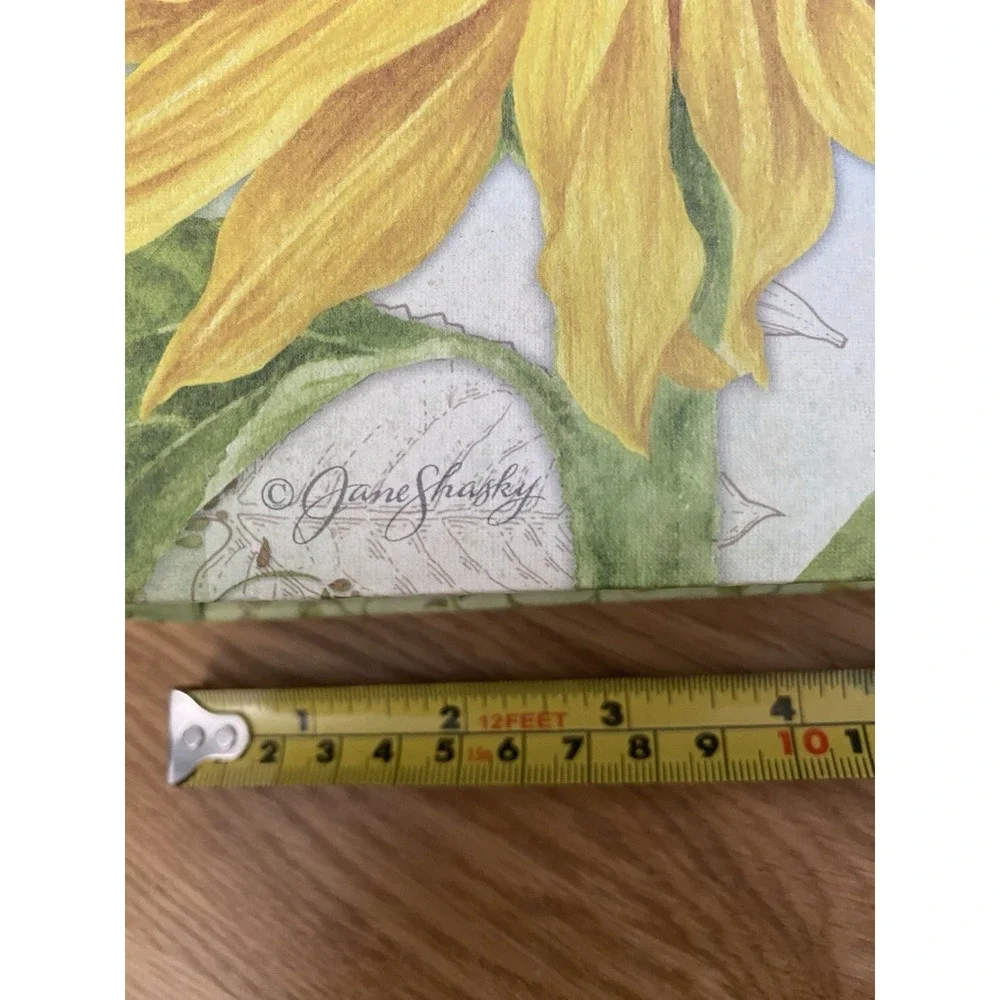 Virtue Grows Sunflower Recipe Binder Book Dividers Hard Cover Plastic‎ Sleeves